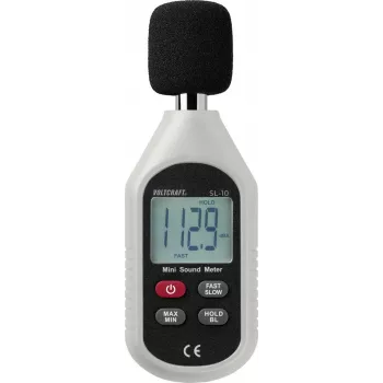 VOLTCRAFT garso lygio matuoklis SL-10 30 - 130 dB 31.5 Hz - 8 kHz (VC-8314250)