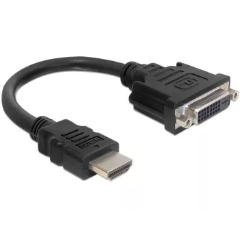 HDMI-DVI kabelis M/F DeLOCK 0,2m