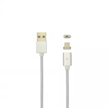 Sbox magnetinis USB->Micro USB M/M 1m