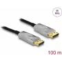 DeLOCK aktyvus optinis kabelis DisplayPort 1.4 8K 100 m