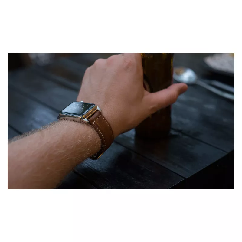 Nomad NM1A4RST00 – Dirželis – išmaniam laikrodžiui – ruda – Apple – Apple Watch Sport – Apple Watch – Apple Watch Edition – oda