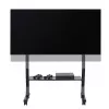 Mobilus televizoriaus stovas ART STO SD-22, 45–90 colių, VESA 100×100–800×400, 60 kg, plienas, ratukai