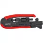 Koaksialinio kabelio presavimo įrankis Knipex 97 40 20 SB