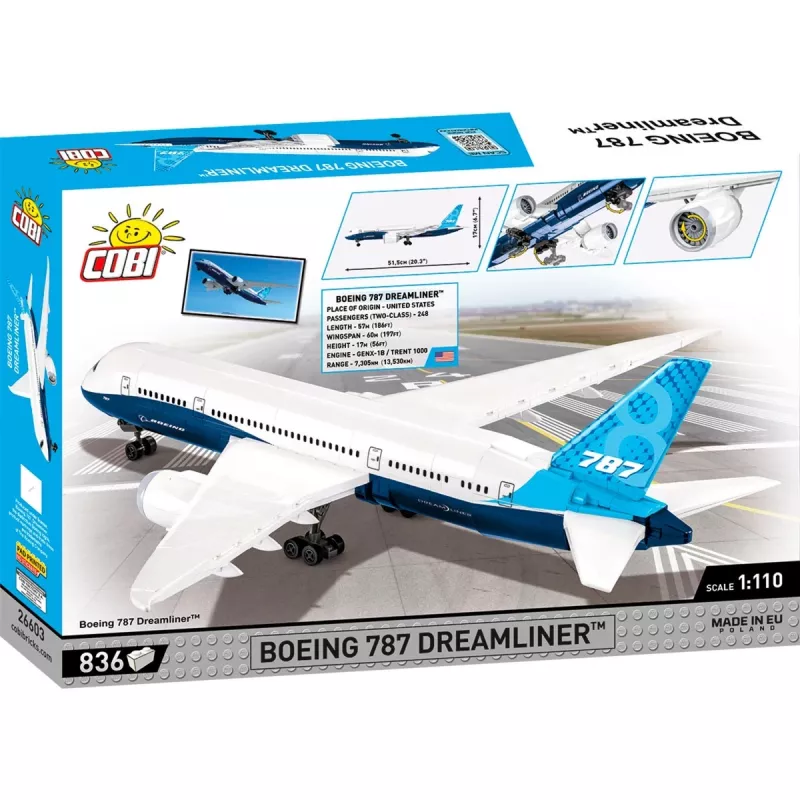 COBI Boeing 787-8 DREAMLINER lėktuvas