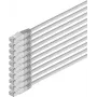 Tinklo kabelis ShiverPeaks 75713-H-SET10 Cat 6 S/FTP PIMF, 10 vnt. rinkinys