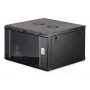 Sieninis 19 colių stovo spintos korpusas DIGITUS Dynamic-N DN-37103 — 7U, 600x600 mm, IP20, nesurinktas, juodas