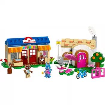 Konstruktorius LEGO 77050 Animal Crossing Nook's Shop Sophie's House rinkinys – modulinis žaidimų rinkinys