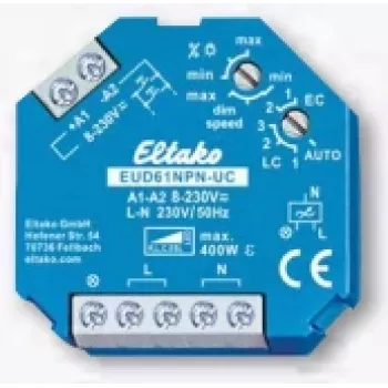 ELTAKO UP/AP Universal-Dimmer Switch EUD61NPN-UC (EUD61NPN-UC)