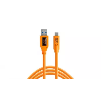 Laidas CUC3215-ORG, 4.6 m, USB A / USB C, USB 3.2 Gen 1 (5 Gb/s), oranžinis
