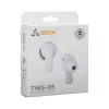 Ausinės SBOX EB-TWS05 Baltos