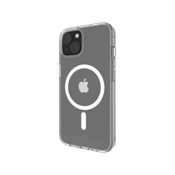 Dėklas SheerForce MagSafe Antimikrobinis, iPhone 13, permatomas