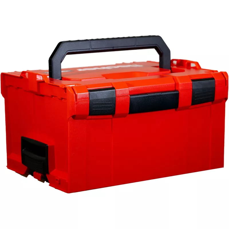 Įrankių dėžė FISCHER L-BOXX FLB 238 tuščia, raudona/juoda, modulinė laikymo sistema
