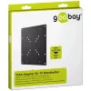 Wentronic Goobay VESA Adapter für TV-Wandhalter, Schwarz - zur Erweiterung der VESA-Maße eines TV-Wandhalters (63267)