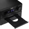 Mini Hi-Fi stereo sistema Adler AD 1917 – Bluetooth 5.3, CD/USB/MP3, 2×25 W RMS, FM imtuvas, 4 juostų ekvalaizeris, AUX, juoda