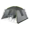 Paviljonas Cabana (Pilka/Žalia, 3,5m x 3,5m)