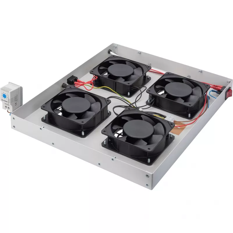 Vėdinimo įrenginys Digitus DN-19 FAN-4-HO 552 m³/h 19 inch 4 ventiliatoriai
