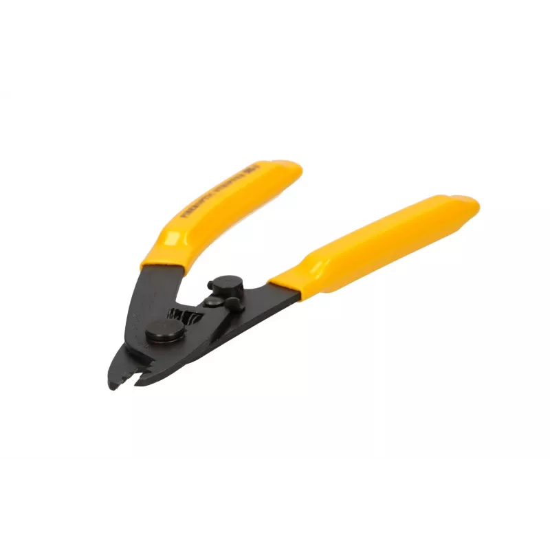 Fiber optikos nuėmiklis Extralink CFS-3 2–3 mm, 0.9 mm ir 0.125 mm skaiduloms, juodas/geltonas