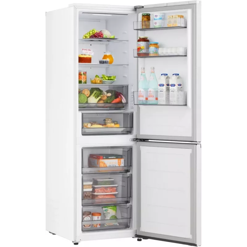 LG GBBSJ1CCSW šaldytuvas-šaldiklis, laisvai pastatomas, 333 L, baltas