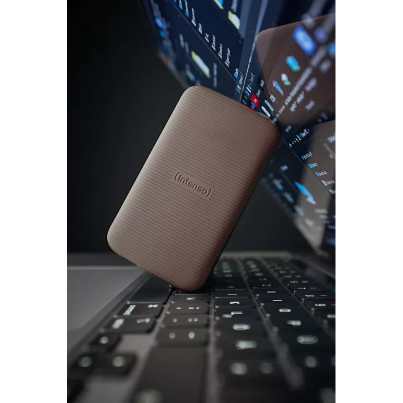 Išorinis SSD diskas Intenso TX500 1TB USB Type-C 3.2 Gen 2 Ruda