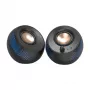 Kolonėlės kompiuterinės CREATIVE Pebble X 2.0 2.0, 15 W RMS, USB-C, Bluetooth 5.3, RGB apšvietimas