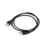 USB kabelis Star Micronics USB 2.0 1m juodas Vyriškas/Vyriškas