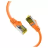 RJ45 jungiamasis kabelis Cat.6A S/FTP LSZH Cat.7 žalias
