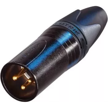 Neutrik XX Series NC3MXX-B – garso kištukas – 2,5 mm² – XLR3 (M) (NC3MXX-B)