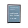 Magnetinis rėmelis A4 Durable DURAFRAME juodas, 5 vnt.
