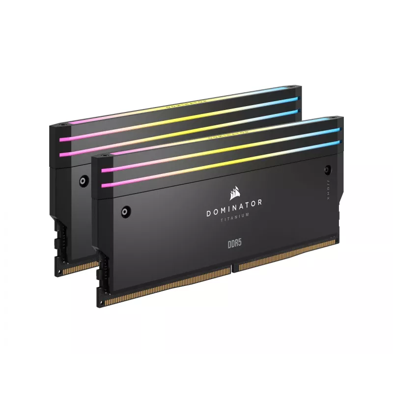 Dominator Titanium DDR5-6600, CL32, Intel XMP 3.0 - 32 GB dual kit, black