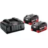 Metabo bazinis rinkinys iš 2 baterijų 18 V 5,5 Ah LiHD (685122000)