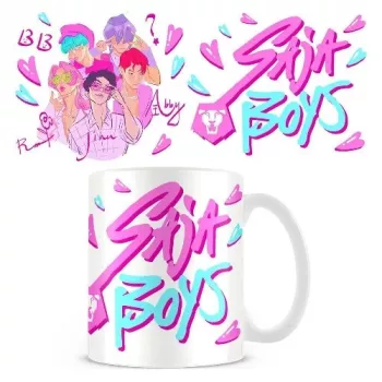 Keraminis puodelis 325ml K-POP Demon Hunters Saja Boys
