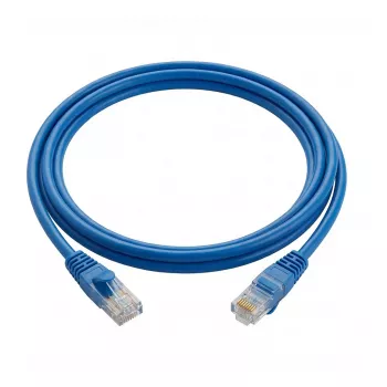 Tinklo kabelis Telegärtner MP8 FS 600 LSZH-0,5 mėlynas 0,5 m