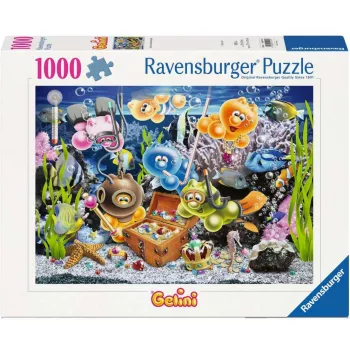 Dėlionė Ravensburger 12001427 – 1000 dalių, animacinių filmų tema, nuo 14 metų