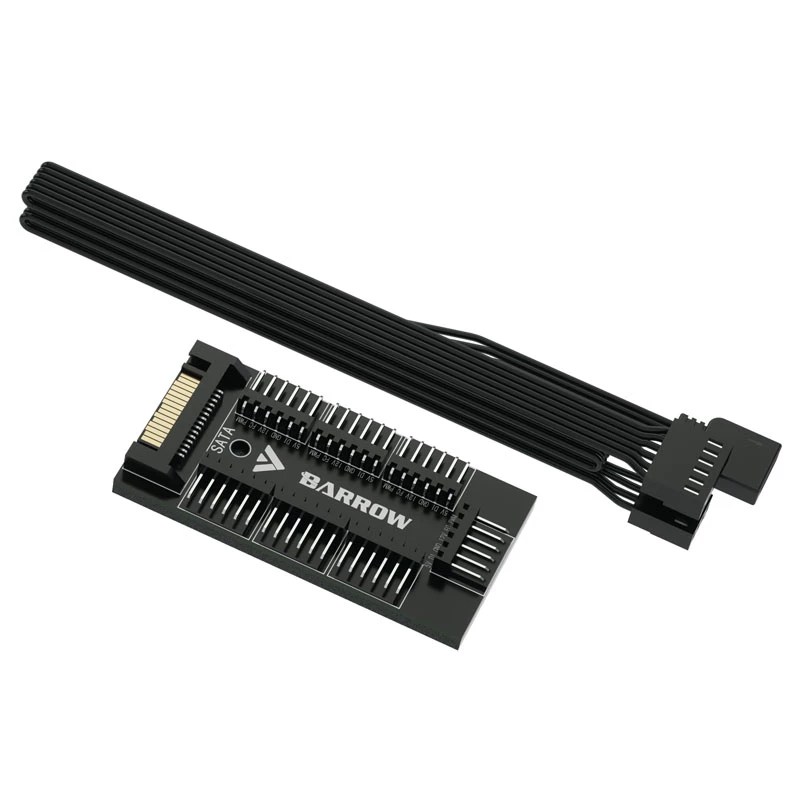 Aušinimo ventiliatorius Barrow Fan DK401-7 RGB Hub 120mm su RGB valdikliu