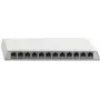 Pataisų skydas Rutenbeck PP-Cat.6A iso-12 12x RJ-45 ekranuotas balta spalva