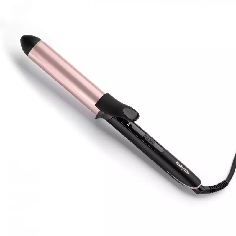 BaByliss C452E 32 mm garbanojimo žnyplės, šiltai juoda, rožinė, 98.4 cm (2.5 m)