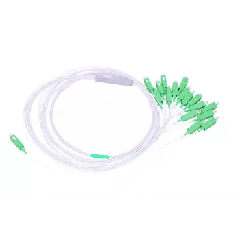 Šviesolaidinis skirstytuvas Extralink Splitter 1:16 PLC SC/APC 900um 1m Baltas