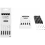 COPIC Multiliner Fineliner juoda 0,05 + 0,1 + 0,3 + 0,5 + 0,8 mm, 5 vnt. (22075635)