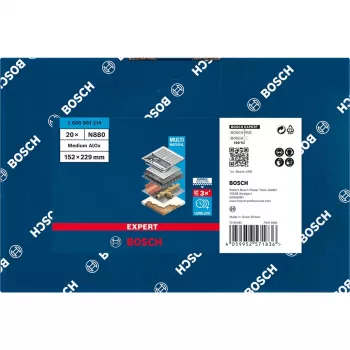 Bosch 2 608 901 214 šlifavimo padėklas, vidutinis grūdėtumas, 1 vnt.