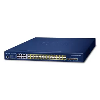Valdomas jungiklis PLANET Layer 3 16 prievadų 100/1000X SFP 10G Ethernet