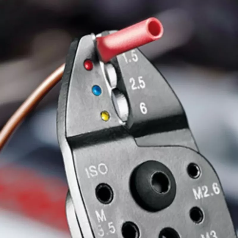 Knipex užspaudimo įrankis kabelių pjovimui