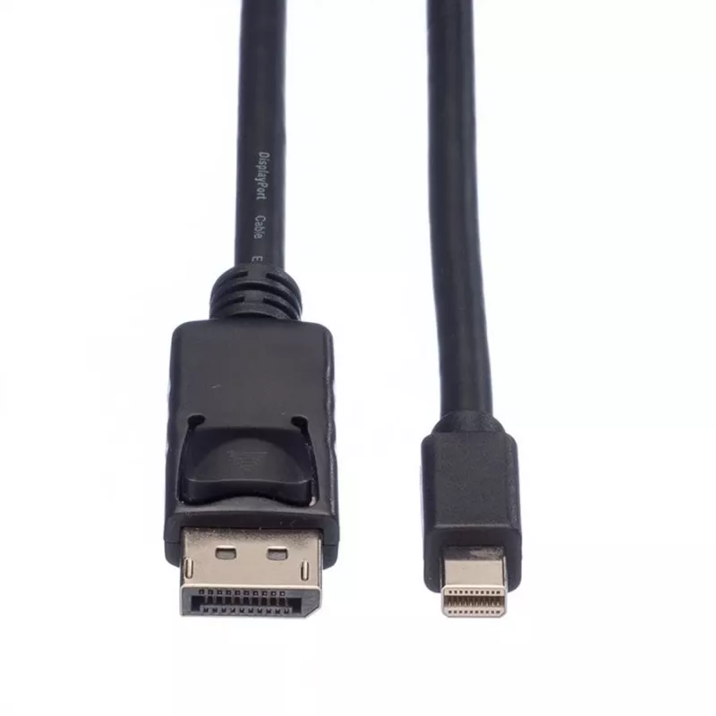 Roline DisplayPort kabelis, DP kištukas - Mini DP kištukas, juodas, 1,5 m (11.04.5638)