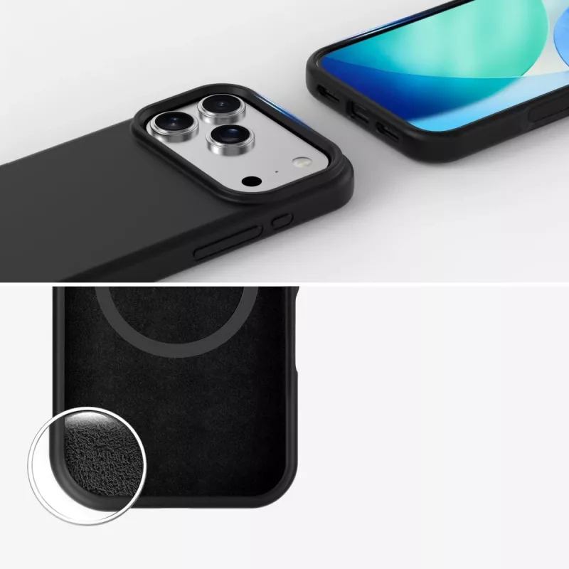 4smarts Silicone Case Cupertino 541570 dėklas telefonui Apple iPhone 17 Pro, suderinamas su MagSafe