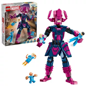 LEGO statybinis rinkinys Marvel Super Heroes 76316 — Fantastiškieji keturi: Galactus minifigūrėlių rinkinys, 427 detalės, 4 minifigūrėlės, amžius 9+