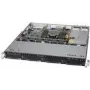 Supermicro SC813M F2TQC4-R407CB – 1U stovo korpusas – ATX – SATA/SAS – karštas keitimas – juoda