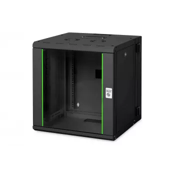 Sieninis tinklo stovas Digitus DN-19 12-U-3-SW
