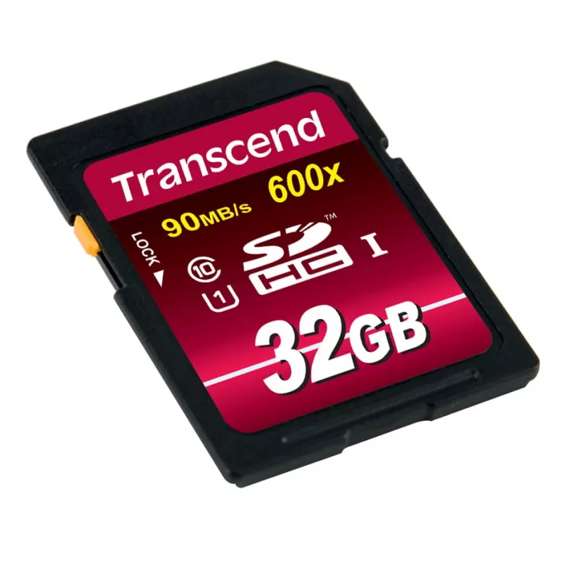 „Transcend“ 32 GB SDHC UHS-I 600x atminties kortelė TS32GSDHC10U1