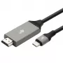 TB laidas HDMI 2.0V - USB 3.1 Type C (AKTBXVH1P20C20B)