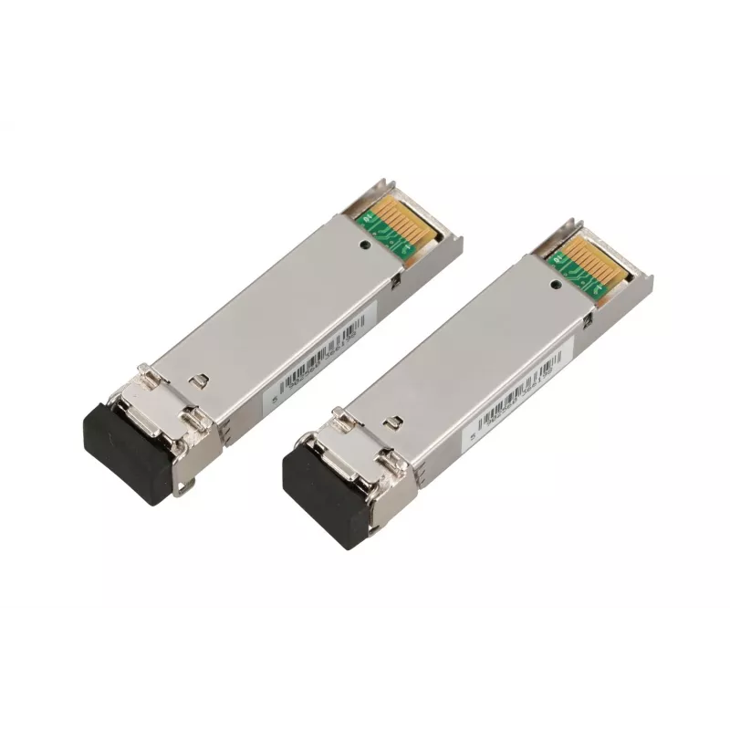 SFP WDM modulių pora Extralink 1.25G 1310/1550nm vienmodis 3km LC DOM