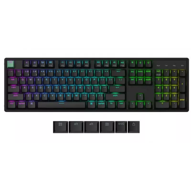 Belaidė klaviatūra K10 HE/BLACK K10H-J1 Keychron